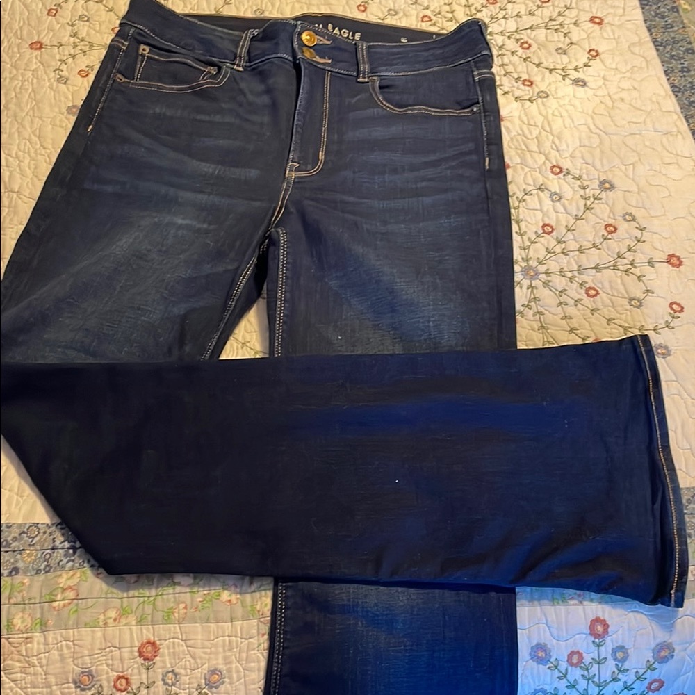 American Eagle Double Button Jeans